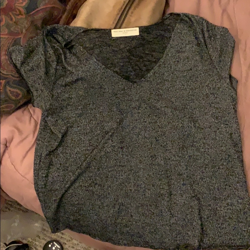 Urban outfitters black marled shirt